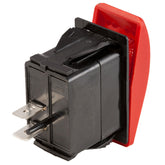 OFF-MOMENT ON Contura II Sealed Switch W/Soft Touch Red Actuator